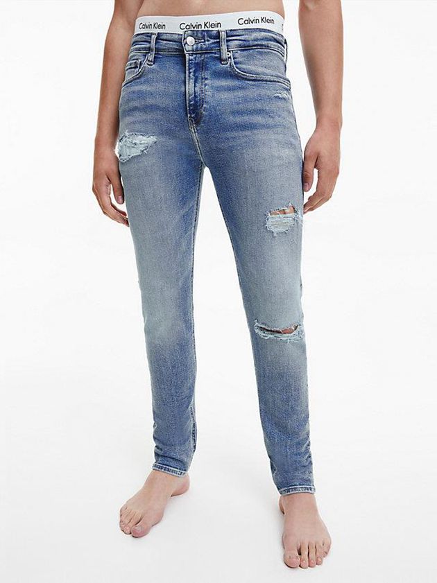 Calvin Klein USA Skinny Mens Jeans Blue 7863152-DW